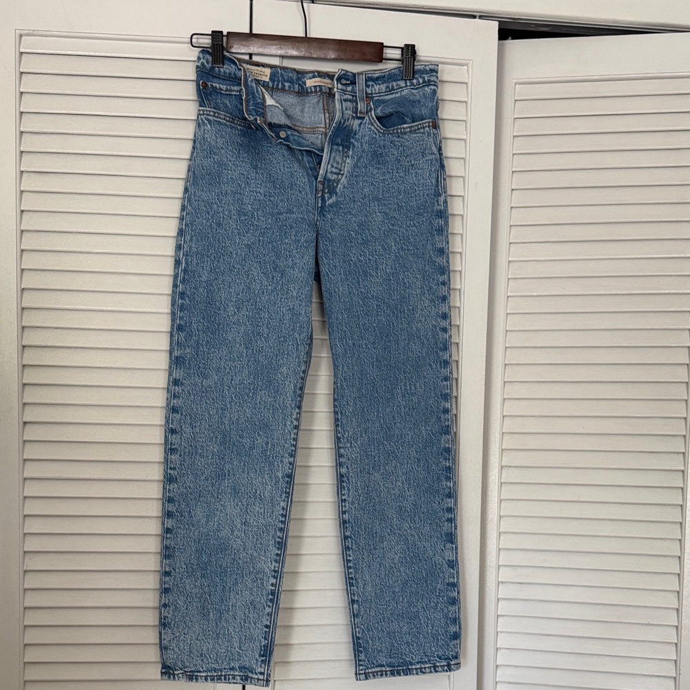 Levi's Classic Blue Straight Leg Jeans